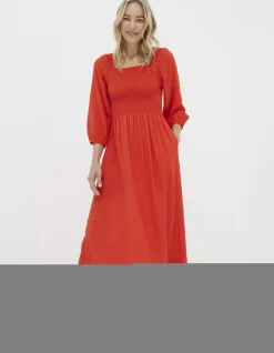 Women FatFace View All|Adele Shirred Midi Dress