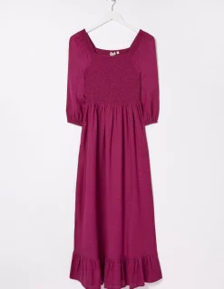 Women FatFace View All|Adele Shirred Midi Dress