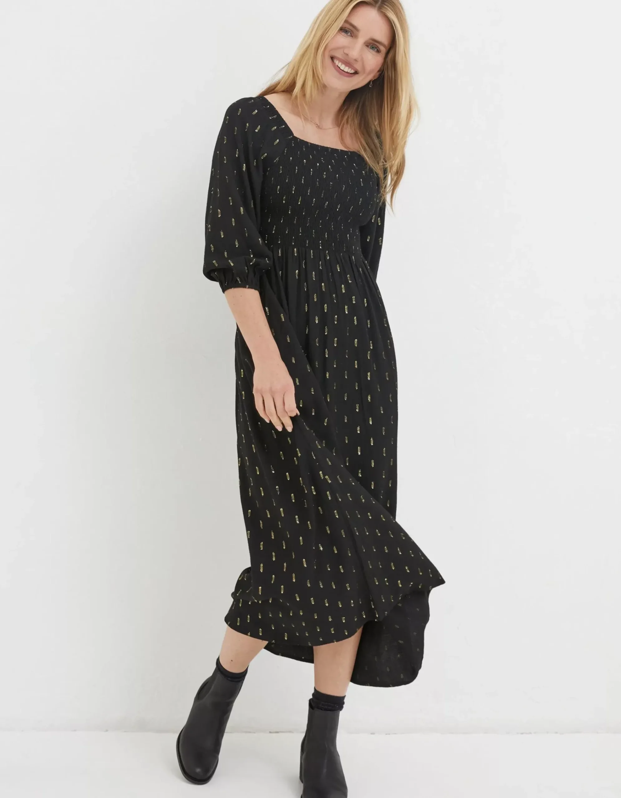 Women FatFace View All|Adele Sparkle Midi Dress