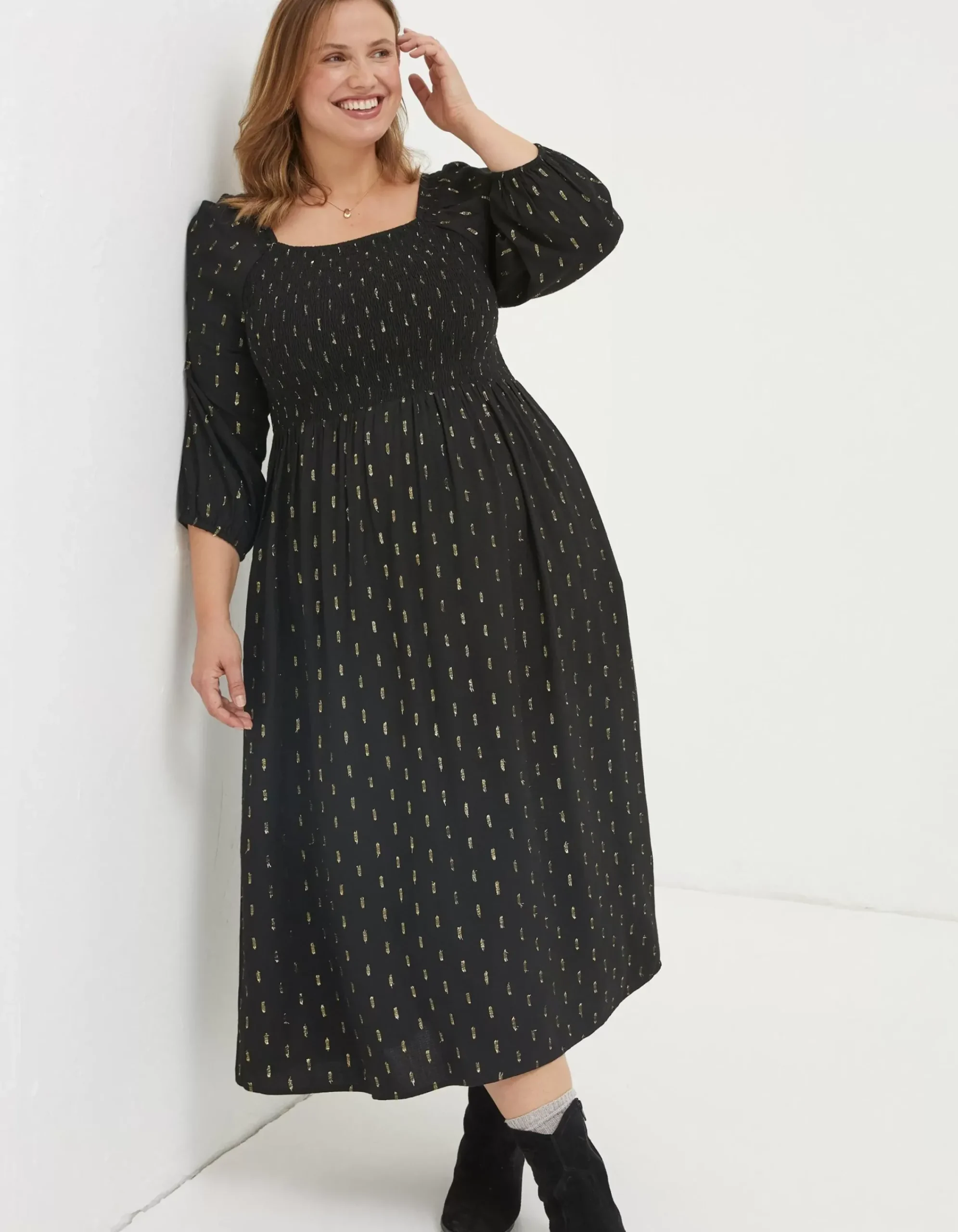 Women FatFace View All|Adele Sparkle Midi Dress