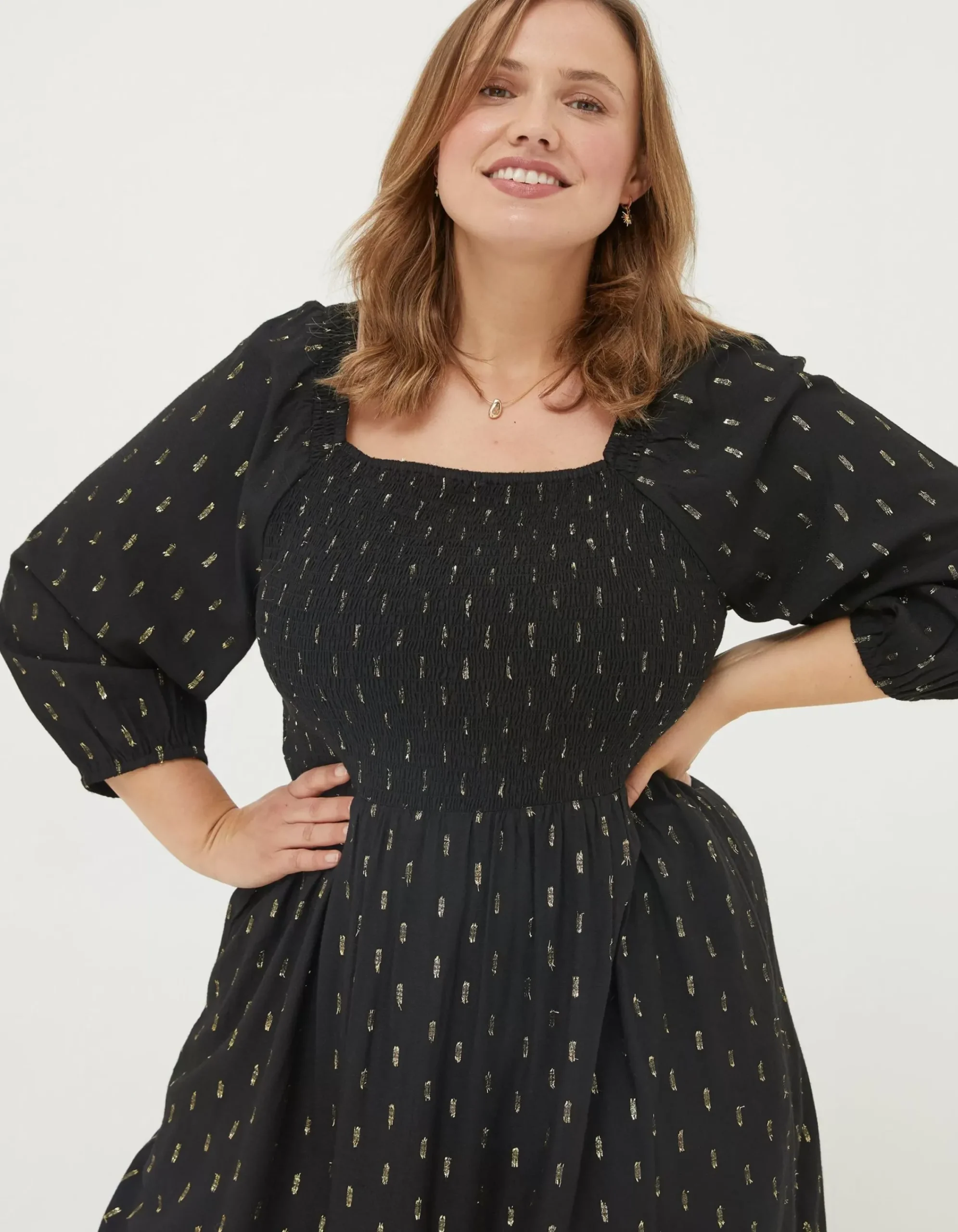 Women FatFace View All|Adele Sparkle Midi Dress
