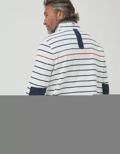 Men FatFace Sweatshirts & Hoodies|Airlie Breton Pop Stripe Sweatshirt