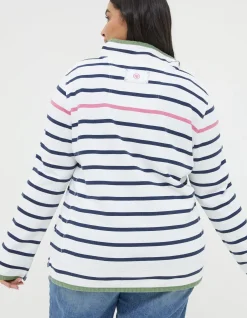 Women FatFace View All|Airlie Breton Stripe Sweatshirt