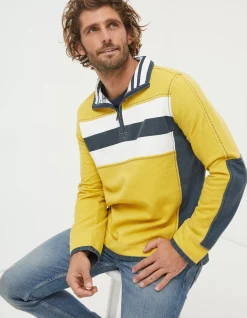 Men FatFace View All|Airlie Chest Stripe Sweatshirt