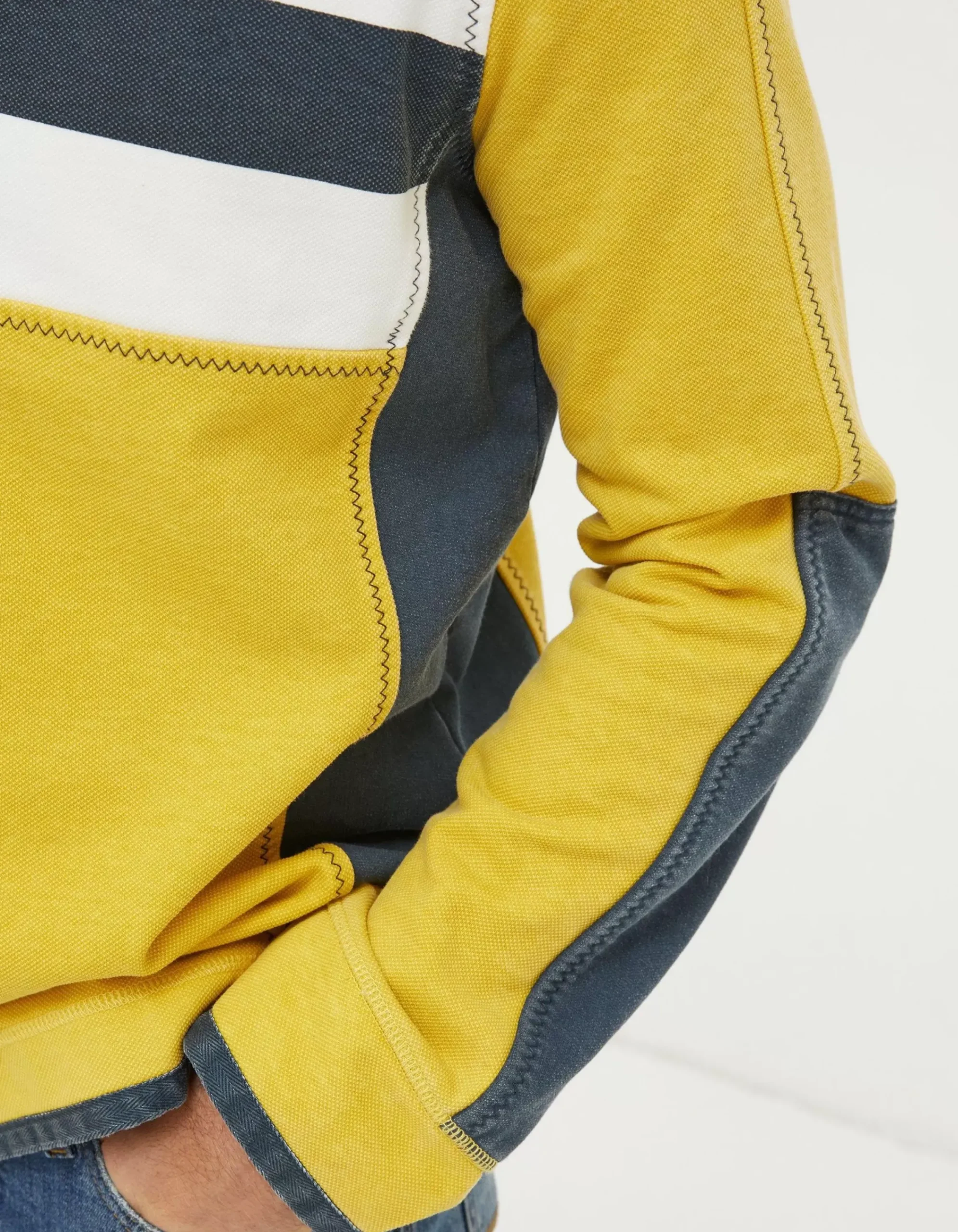 Men FatFace View All|Airlie Chest Stripe Sweatshirt