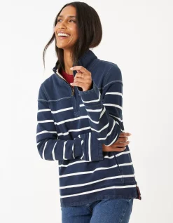 Women FatFace Sweatshirts & Hoodies|Airlie Classic Breton Sweatshirt