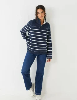 Women FatFace Sweatshirts & Hoodies|Airlie Classic Breton Sweatshirt