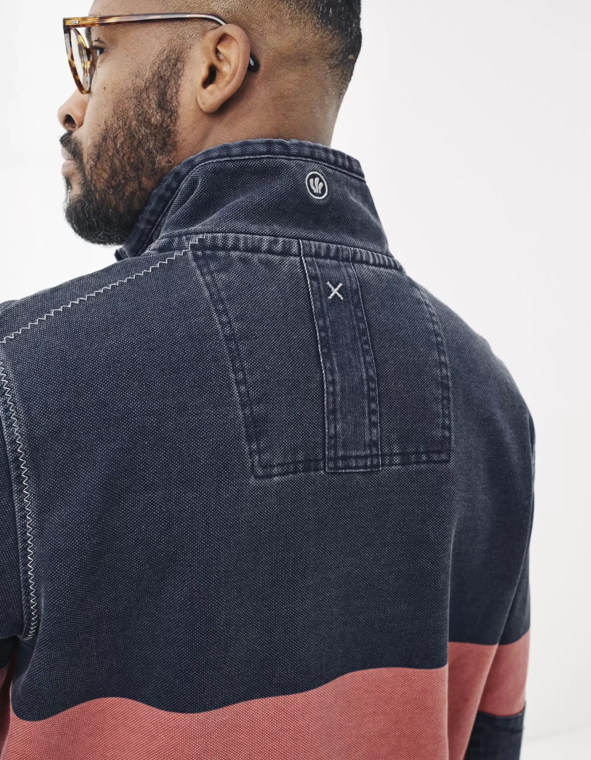 Men FatFace Sweatshirts & Hoodies|Airlie Colour Block Sweatshirt