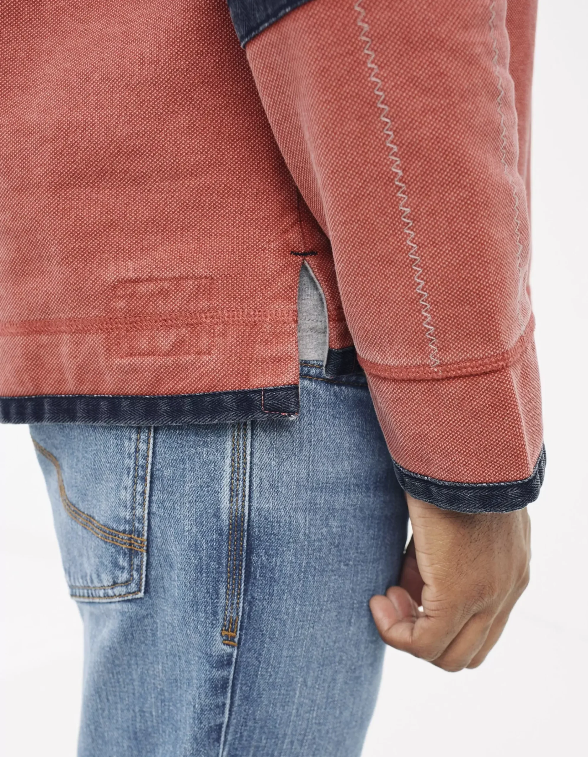Men FatFace Sweatshirts & Hoodies|Airlie Colour Block Sweatshirt