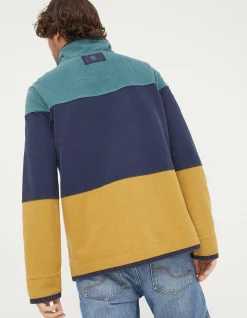 Men FatFace View All|Airlie Cut And Sew Sweatshirt