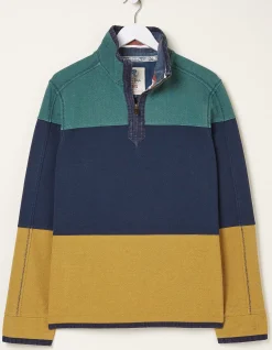 Men FatFace View All|Airlie Cut And Sew Sweatshirt