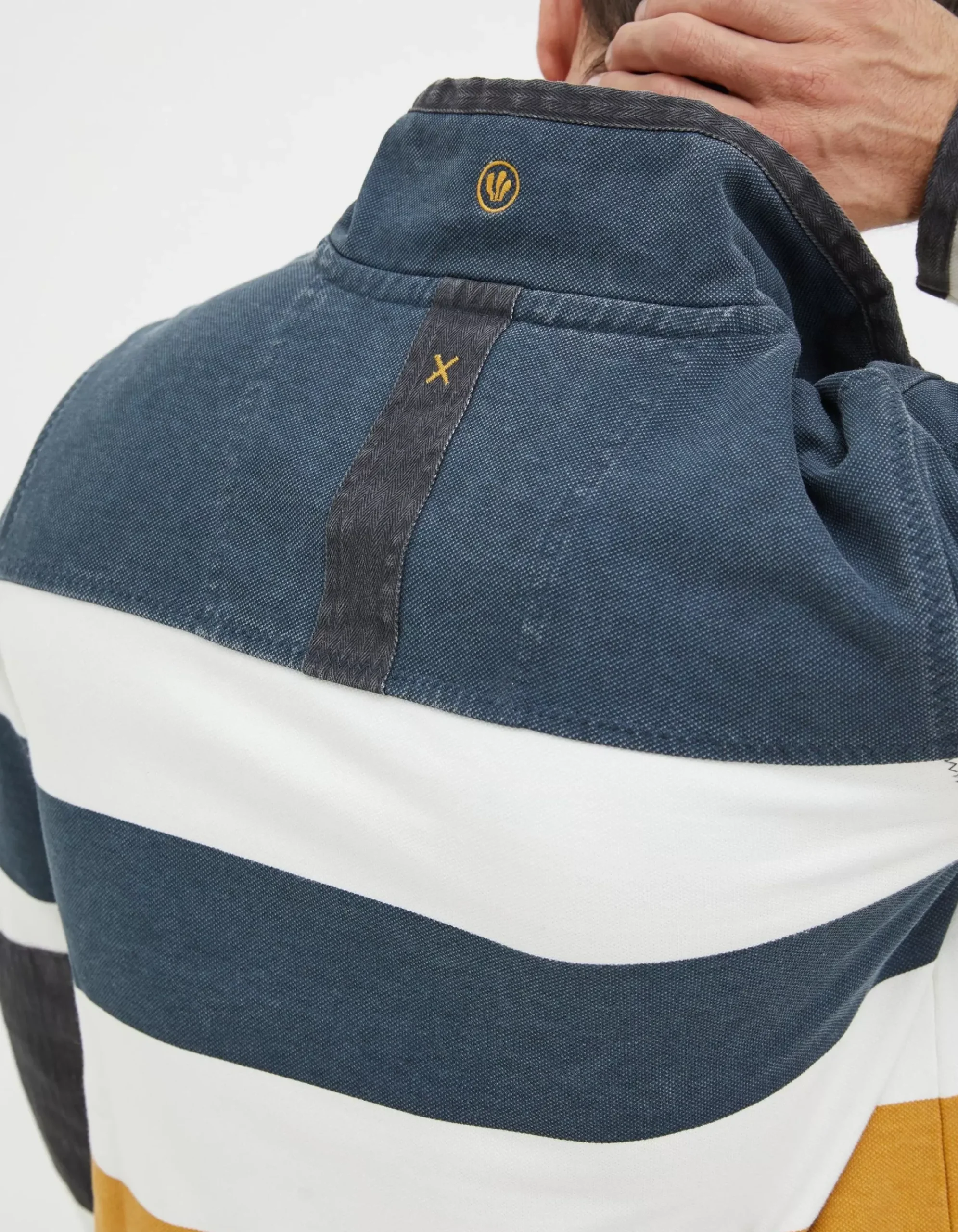 Men FatFace View All|Airlie Rugby Stripe Sweatshirt