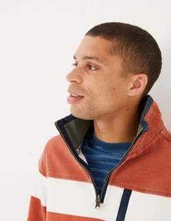 Men FatFace Sweatshirts & Hoodies|Airlie Rugby Stripe Sweat