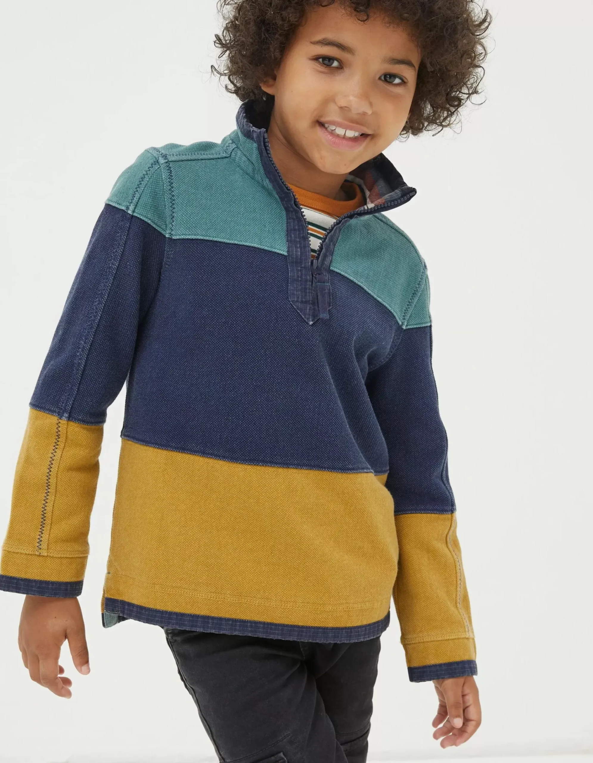 Boys FatFace View All|Airlie Rugby Sweatshirt