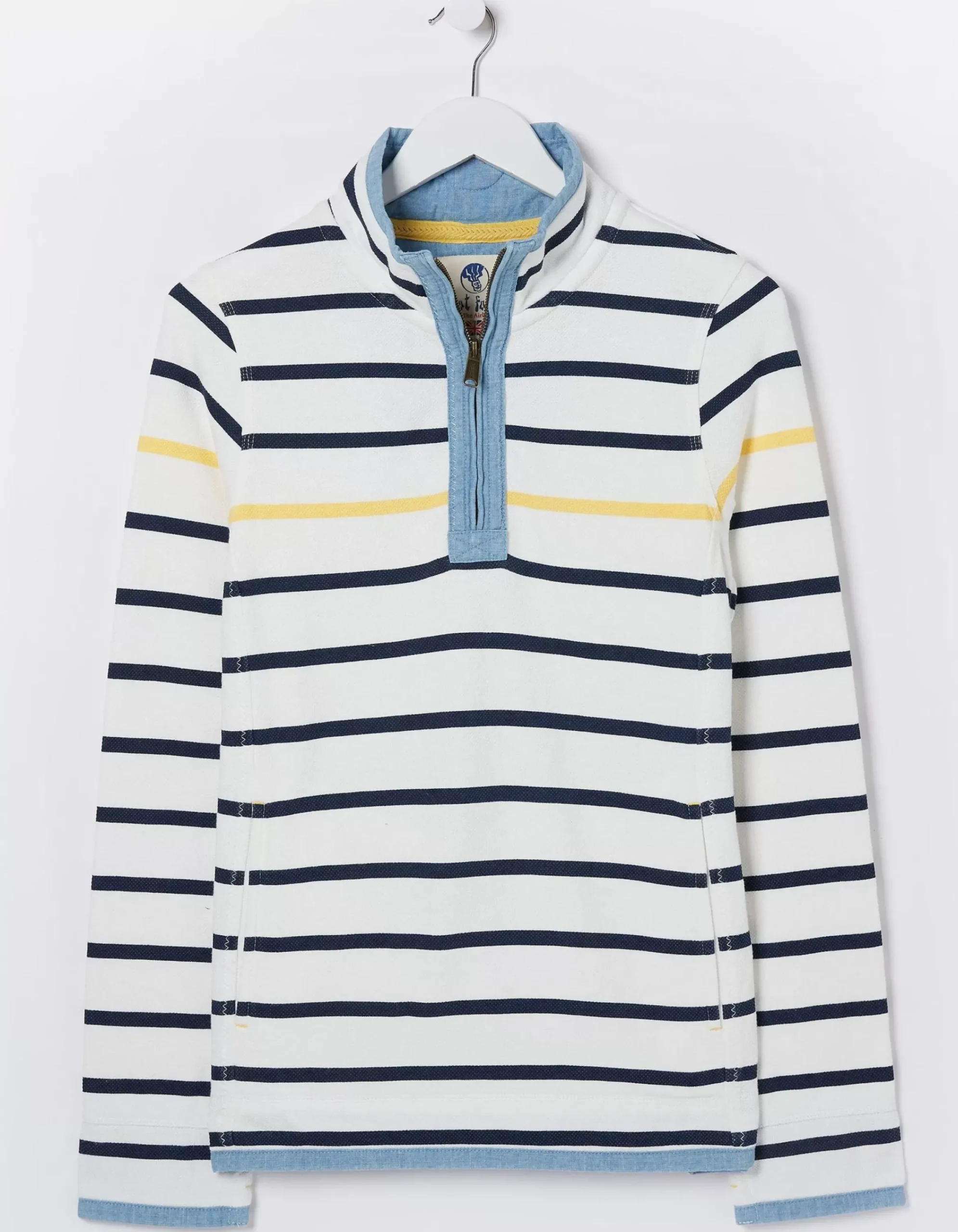 Women FatFace Sweatshirts & Hoodies|Airlie Stripe Sweat