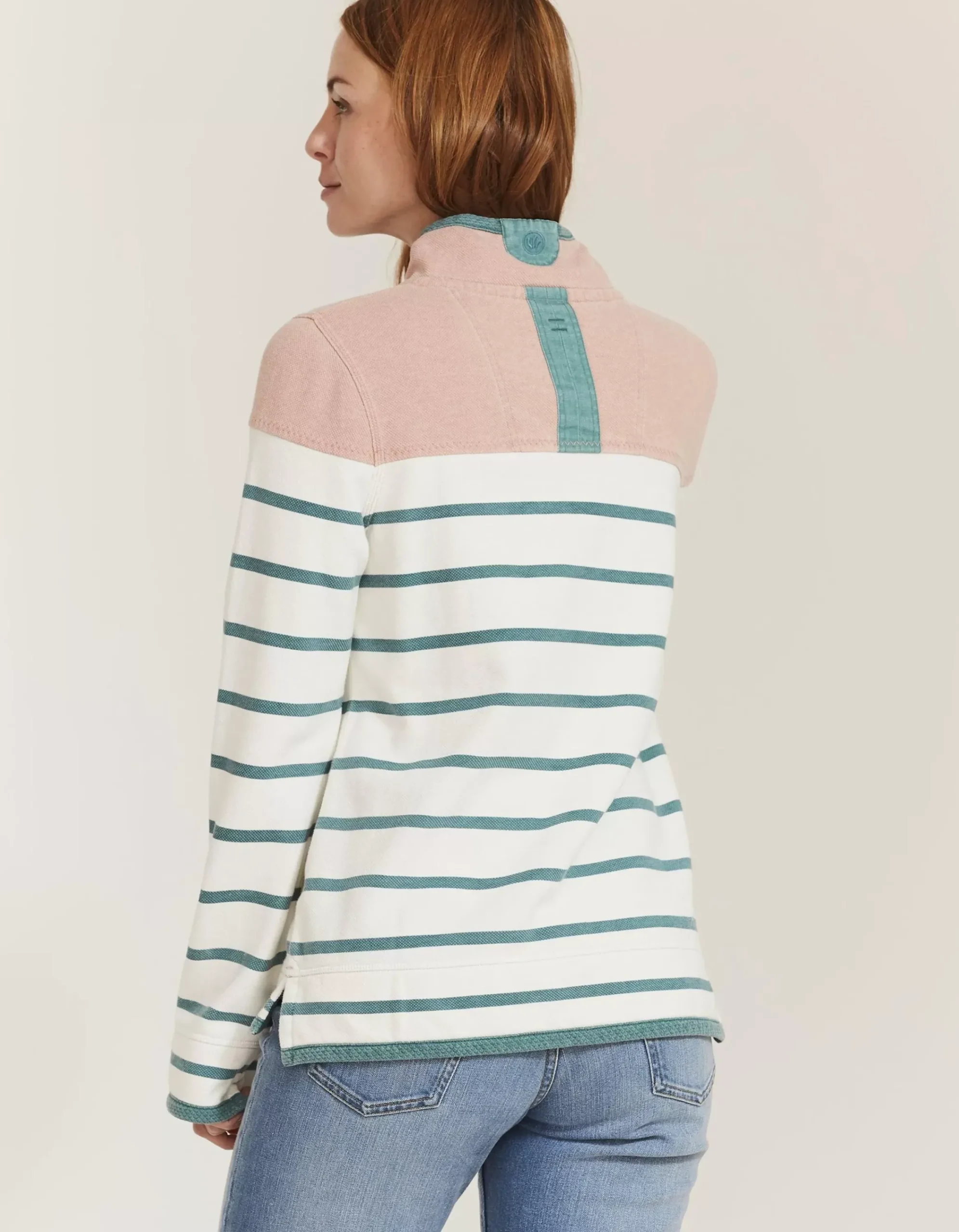 Women FatFace Sweatshirts & Hoodies|Airlie Stripe Yolk