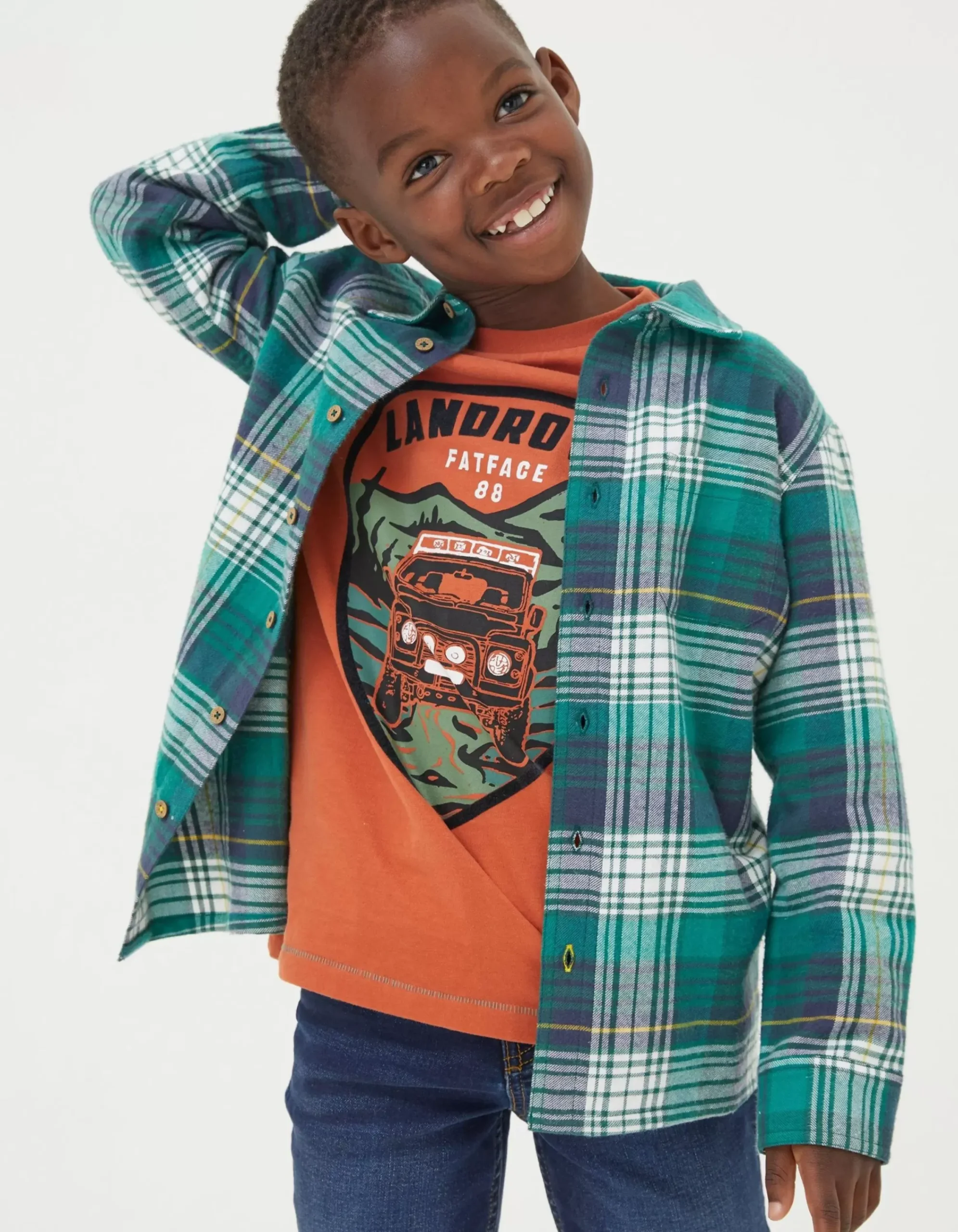 Boys FatFace View All|Albie Check Shirt