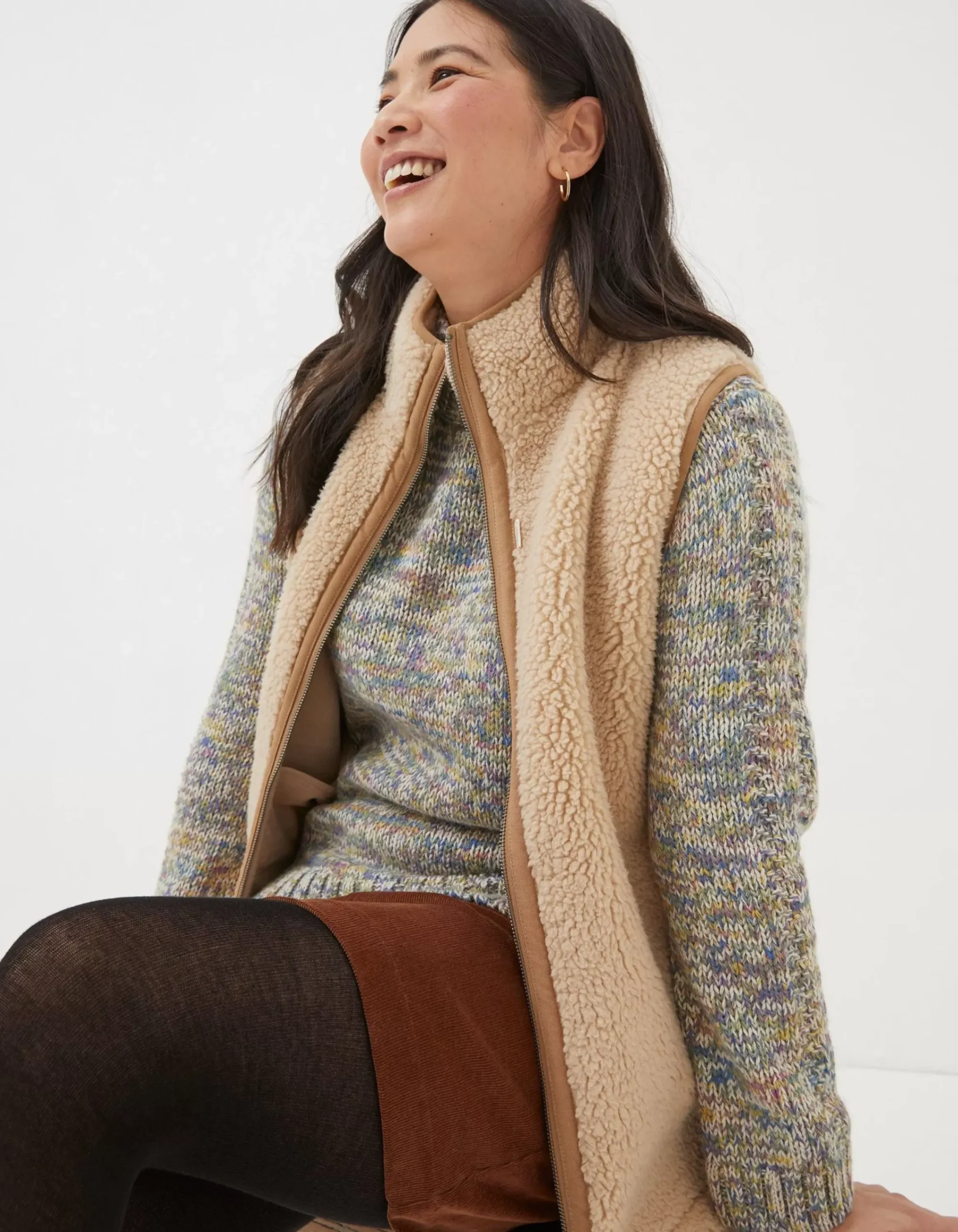 Women FatFace View All|Alexis Wildscapes Jumper