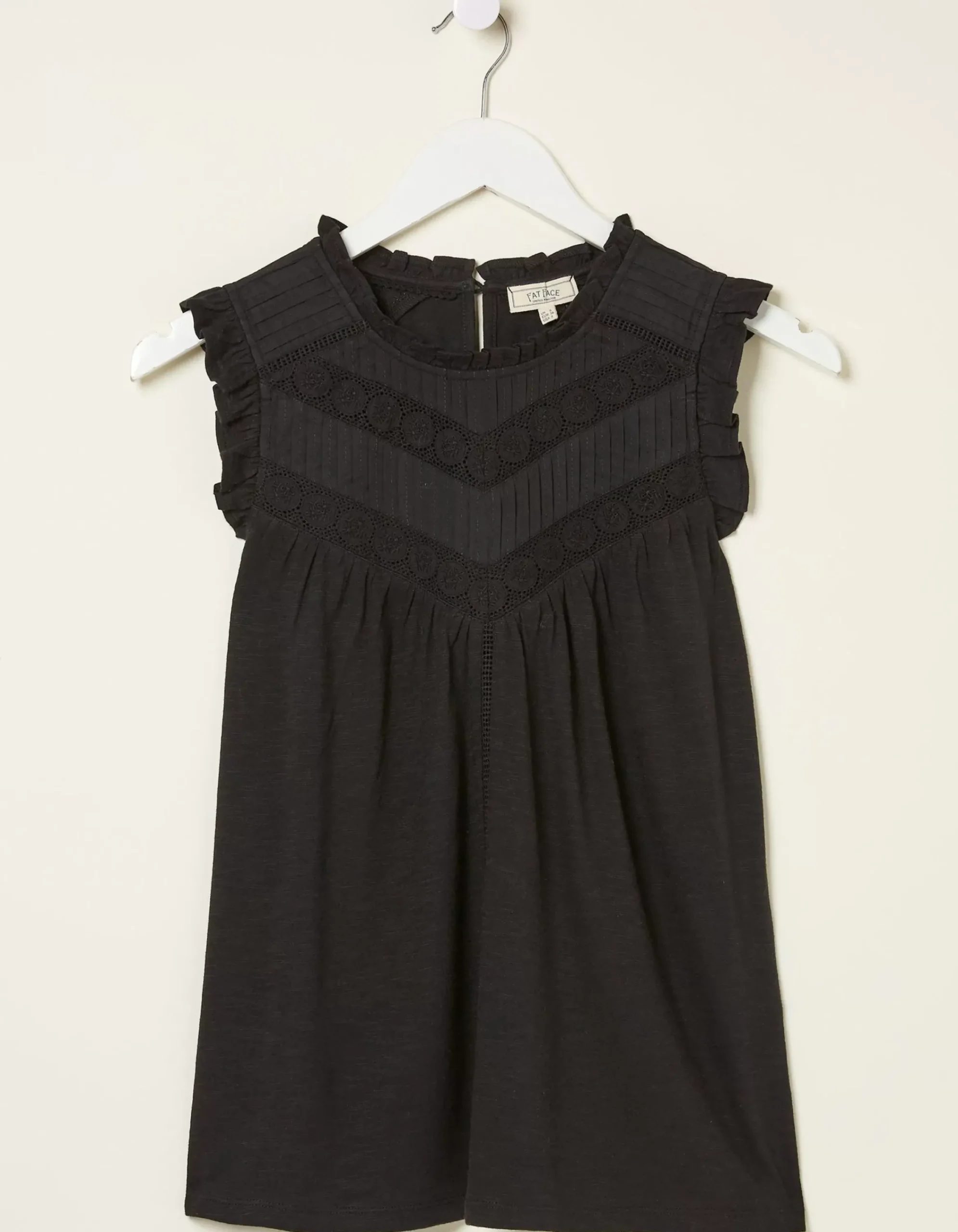 Women FatFace Tops & T-Shirts|Ali Frill Sleeve Top
