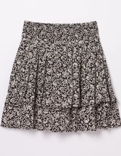 Women FatFace Skirts|Ali Mono Vines Skirt