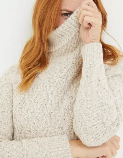 Women FatFace View All|Alicia Knitted Tunic