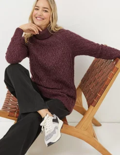 Women FatFace View All|Alicia Knitted Tunic