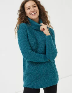 Women FatFace View All|Alicia Knitted Tunic