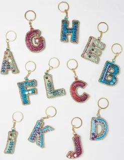Gifts FatFace View All|Alphabet Beaded Keyring A-L