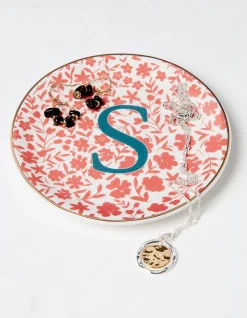 Women FatFace Jewellery|Alphabet Trinket Dish M-Z