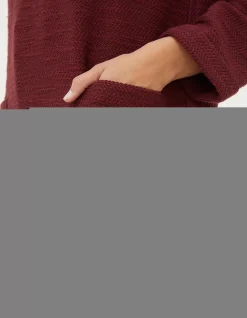 Women FatFace Sweatshirts & Hoodies|Amari Textured Tunic