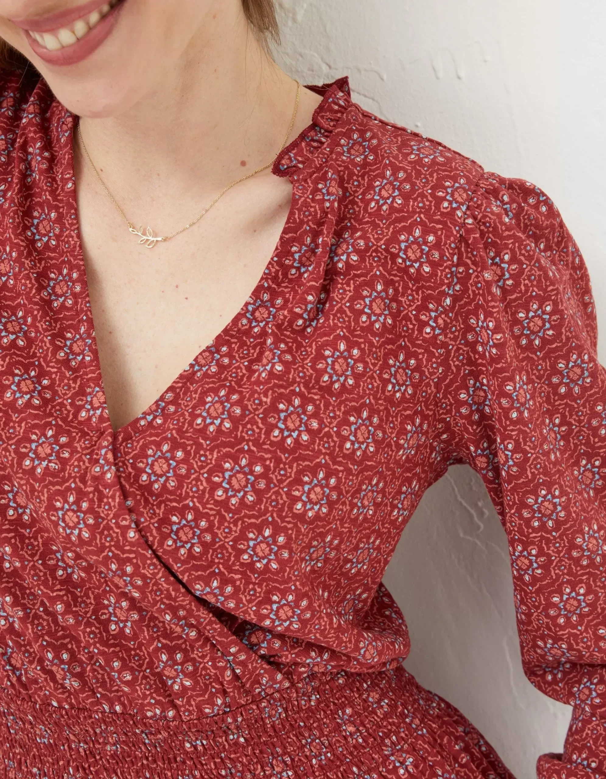 Women FatFace Dresses|Amba Craft Geo Jersey Dress