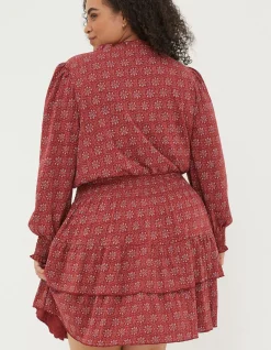 Women FatFace Dresses|Amba Craft Geo Jersey Dress