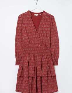 Women FatFace Dresses|Amba Craft Geo Jersey Dress