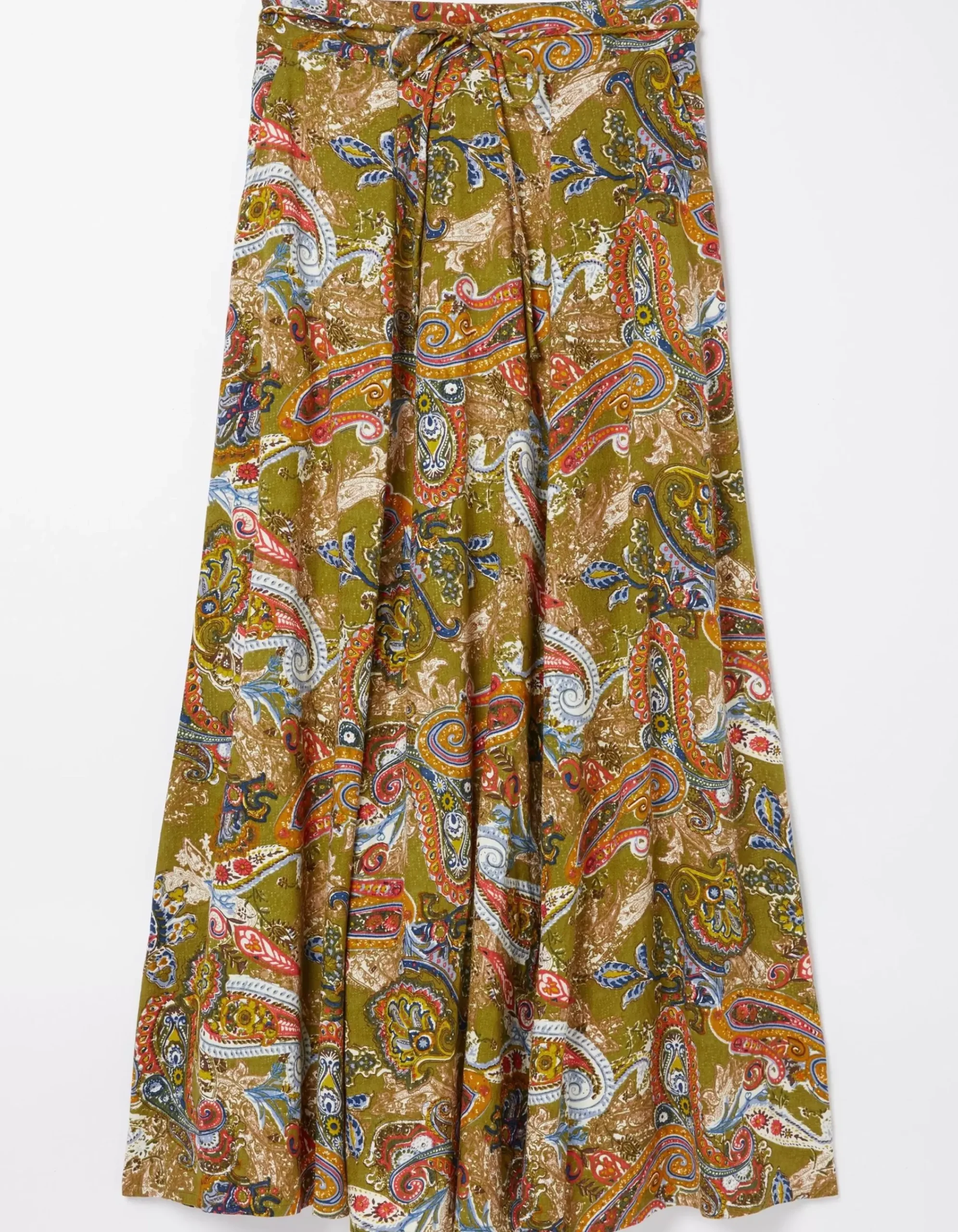 Women FatFace View All|Amelie Prairie Paisley Midi Skirt