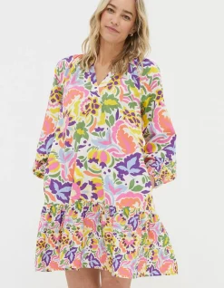 Women FatFace View All|Amy Art Floral Tunic Dress