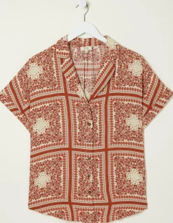 Women FatFace Shirts & Blouses|Aniyah Bandana Shirt