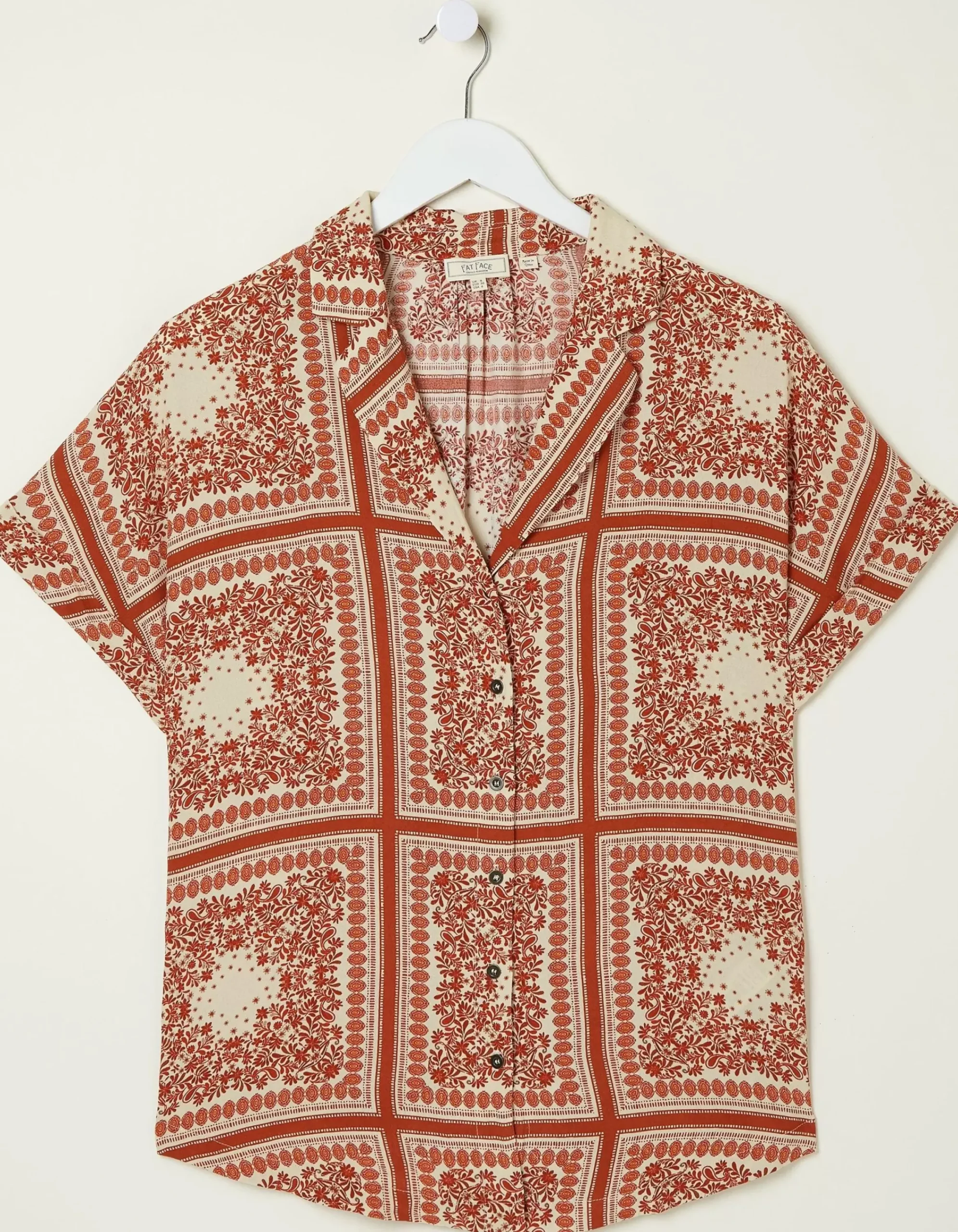 Women FatFace Shirts & Blouses|Aniyah Bandana Shirt