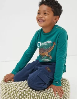 Boys FatFace View All|Ankylosaurus Graphic T Shirt