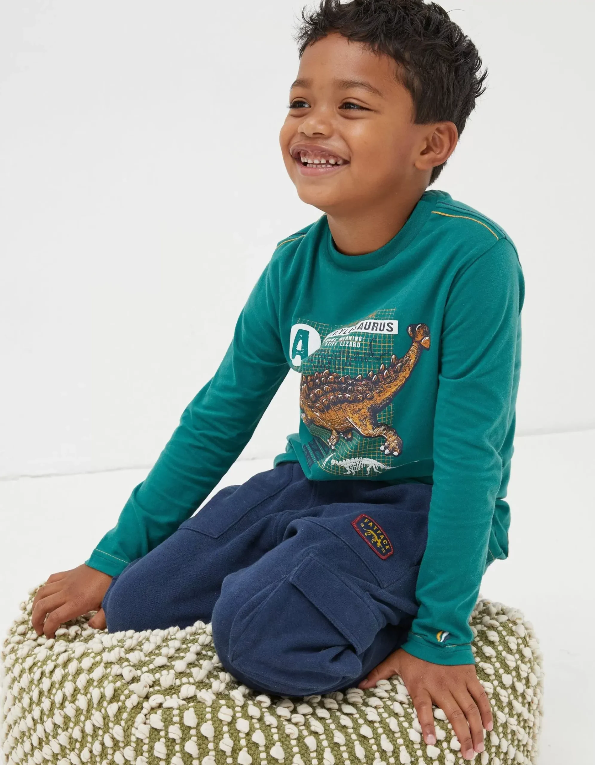 Boys FatFace View All|Ankylosaurus Graphic T Shirt