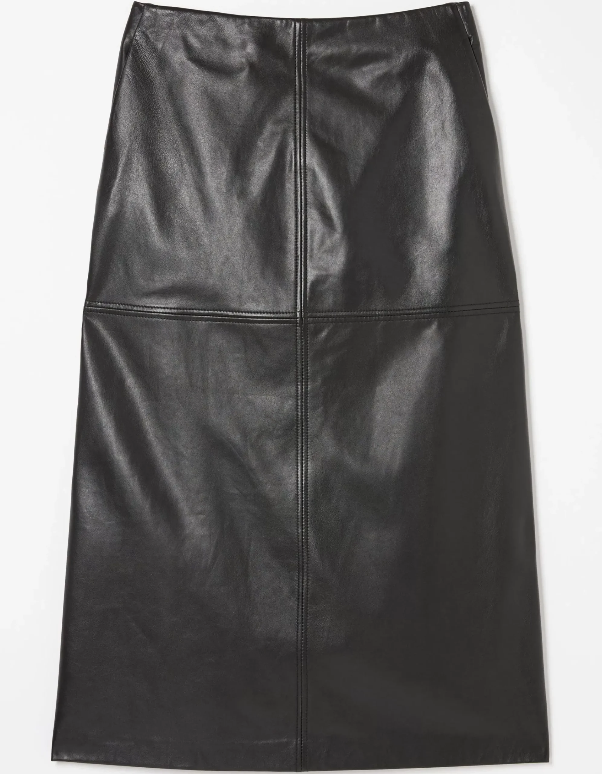 Women FatFace View All|Anya Leather Midi Skirt