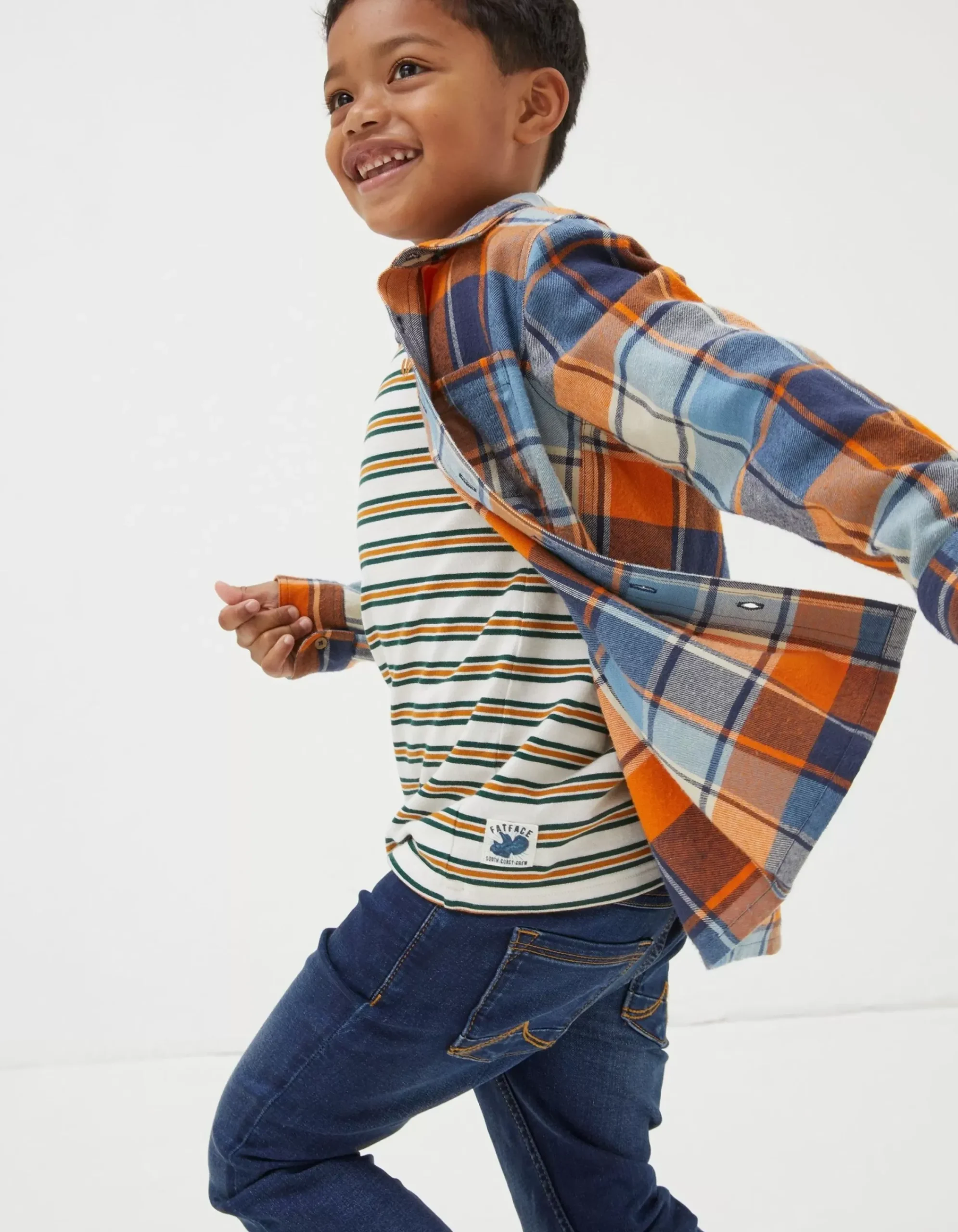 Boys FatFace View All|Arlo Check Shirt