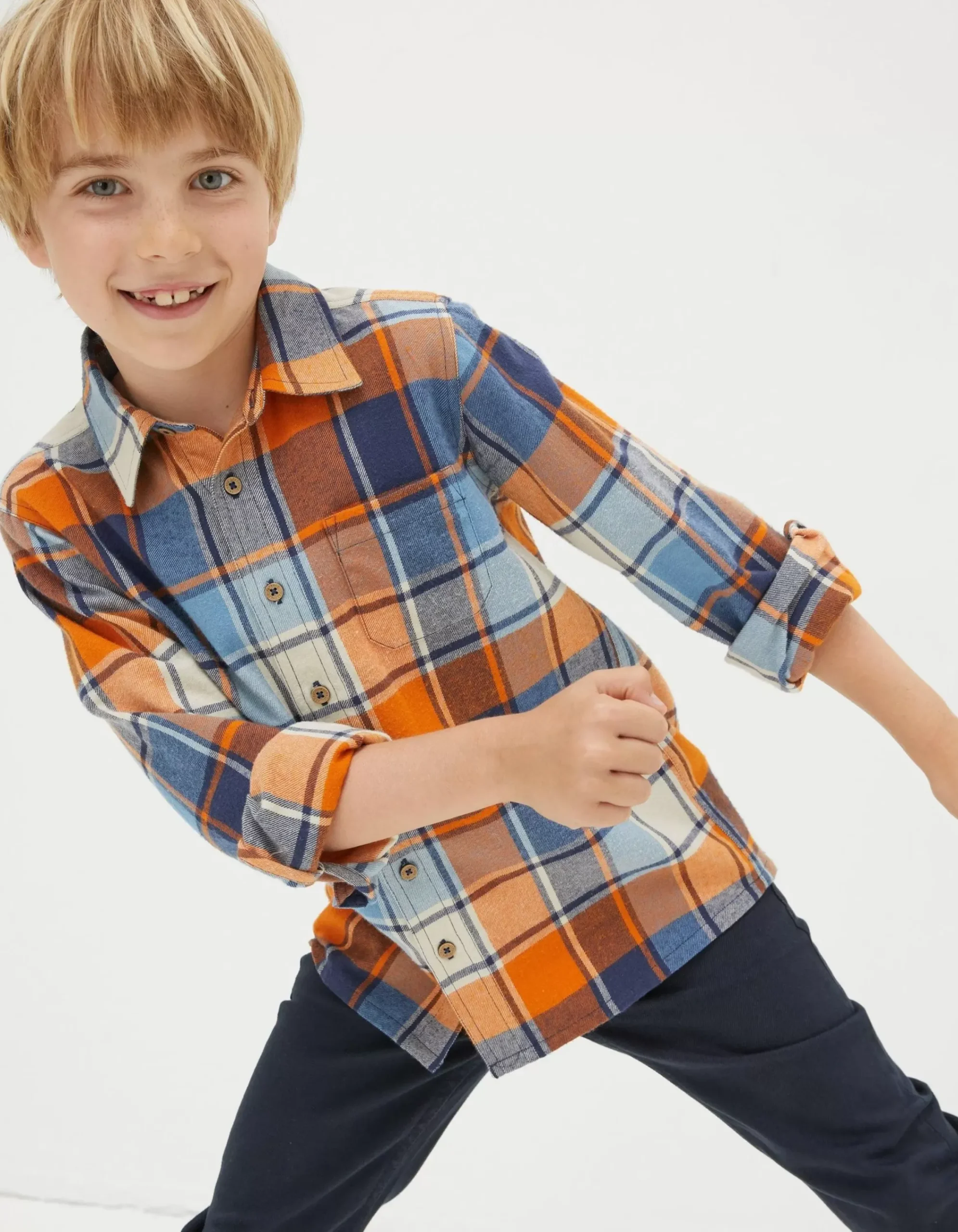 Boys FatFace View All|Arlo Check Shirt