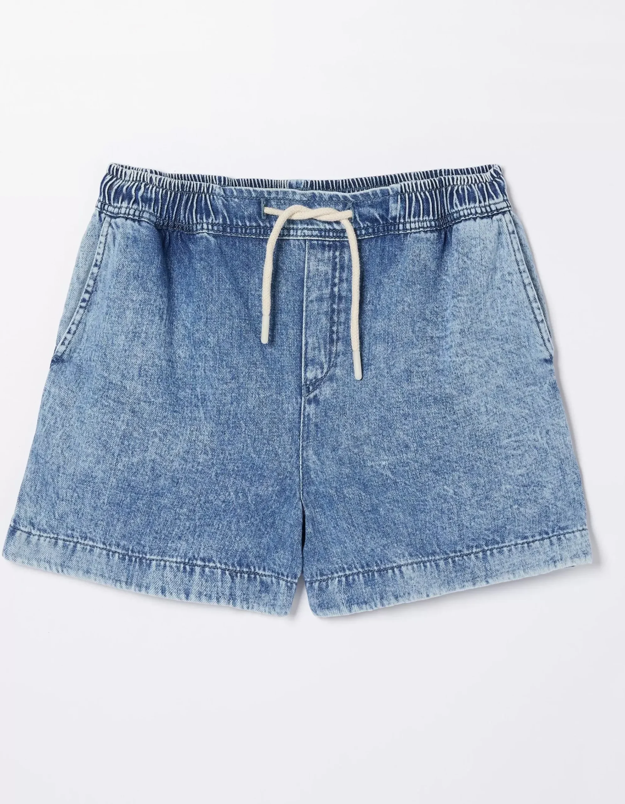 Women FatFace Shorts|Ashby Pull On Denim Short