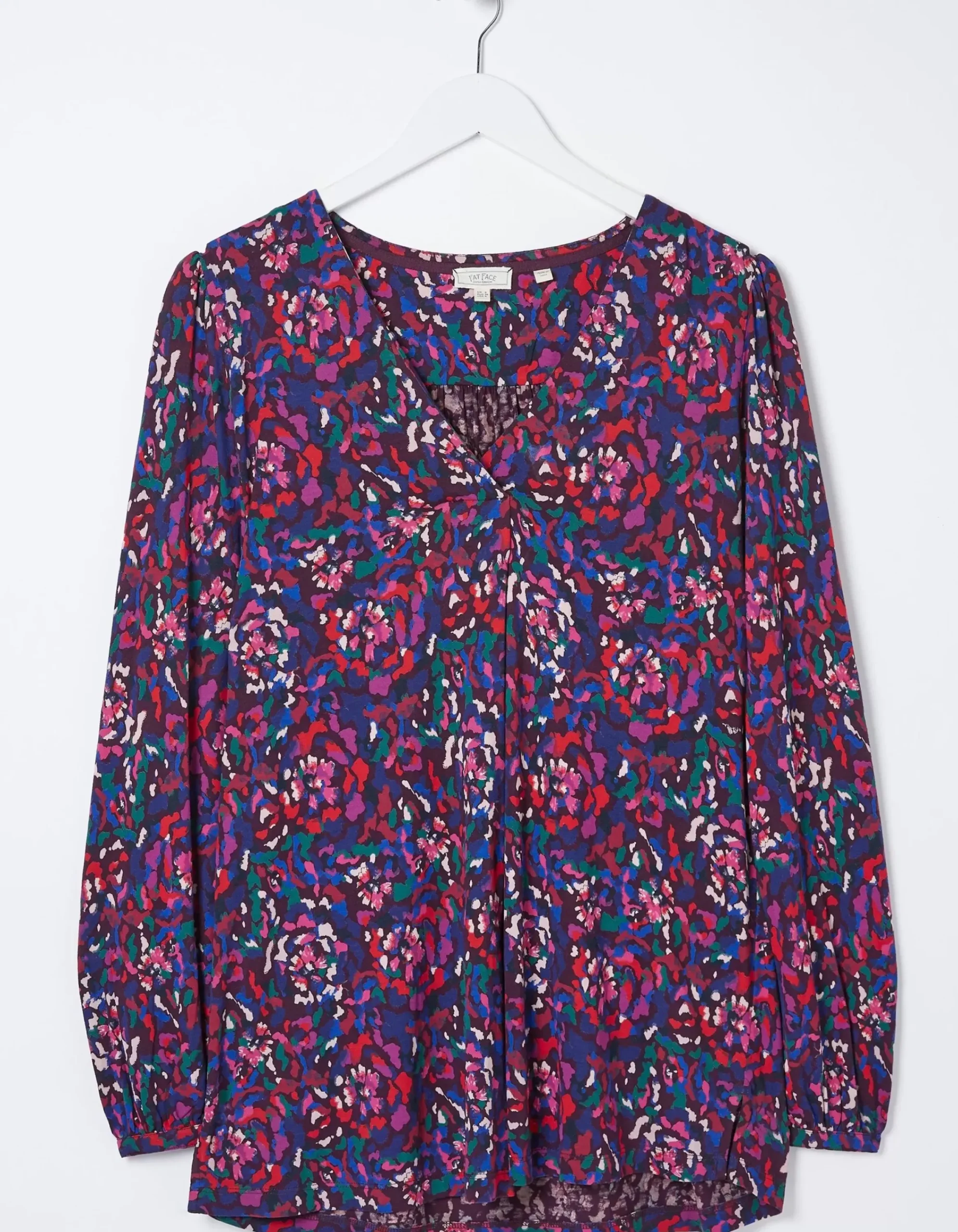 Women FatFace Tops & T-Shirts|Aurelia Abstract Marks Tunic