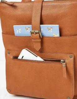 Women FatFace View All|Ava Leather Backpack