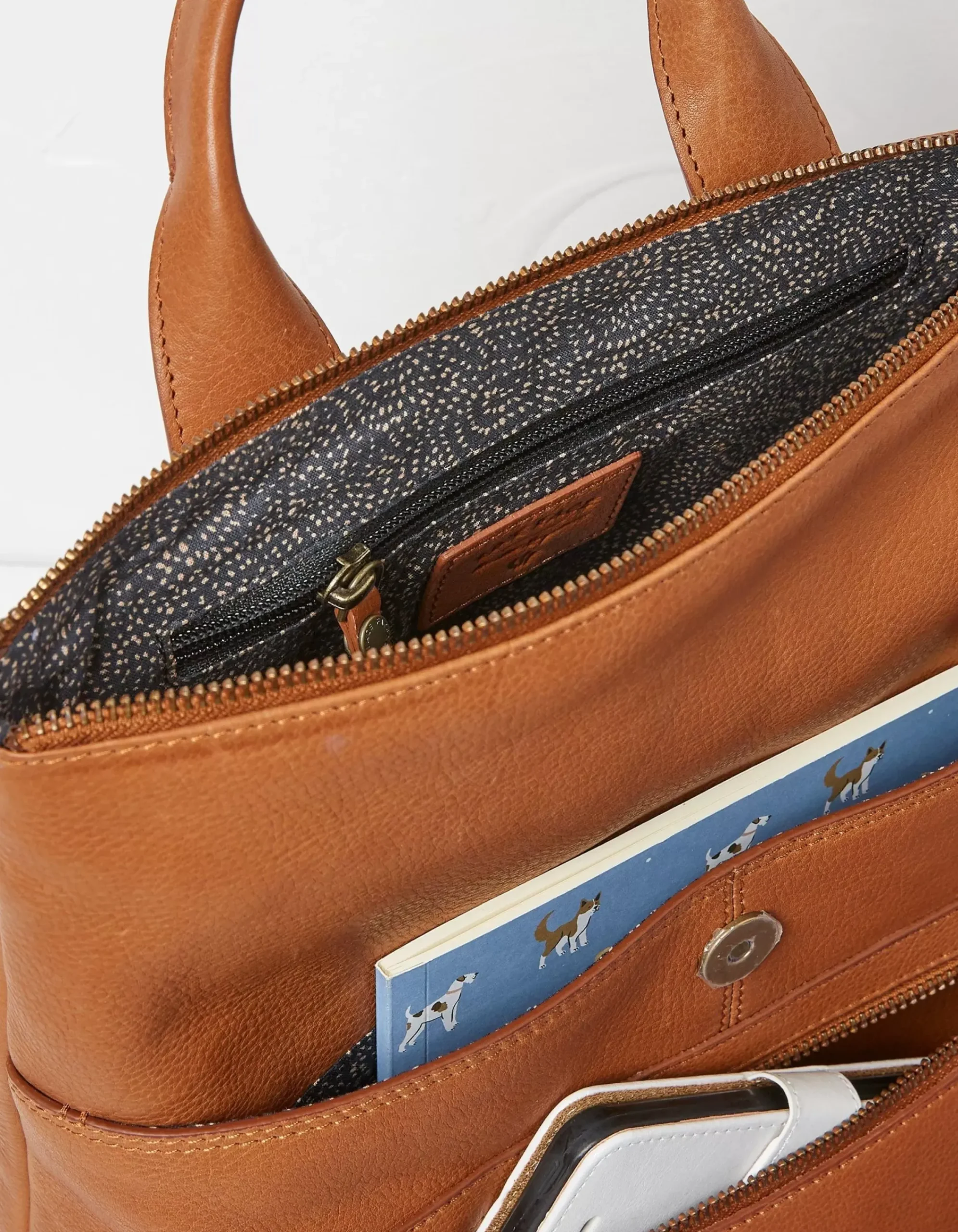 Women FatFace View All|Ava Leather Backpack