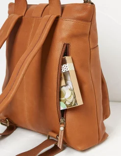 Women FatFace View All|Ava Leather Backpack
