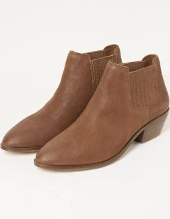 Women FatFace View All|Ava Western Ankle Boot