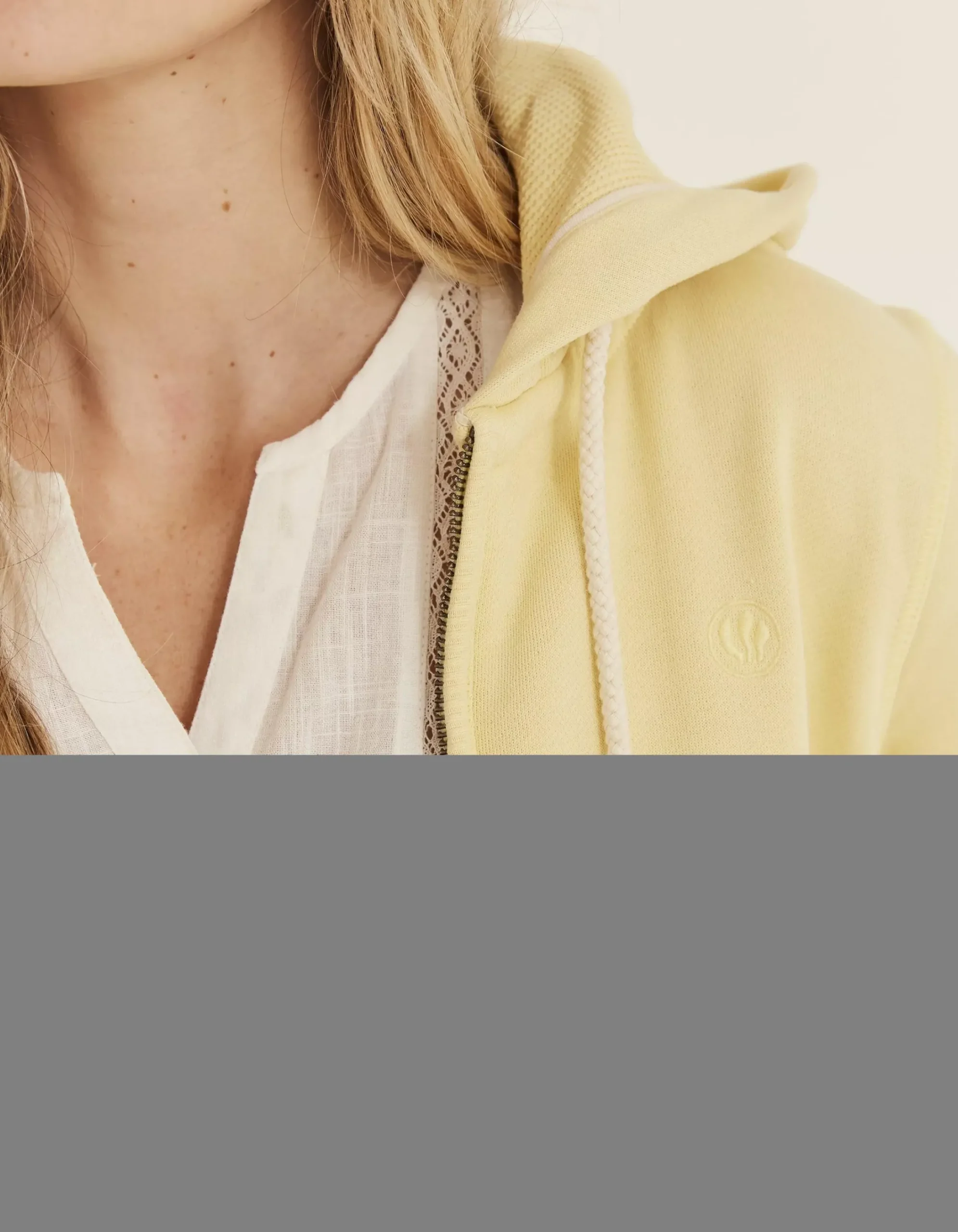 Women FatFace Sweatshirts & Hoodies|Ava Zip Thru Hoodie