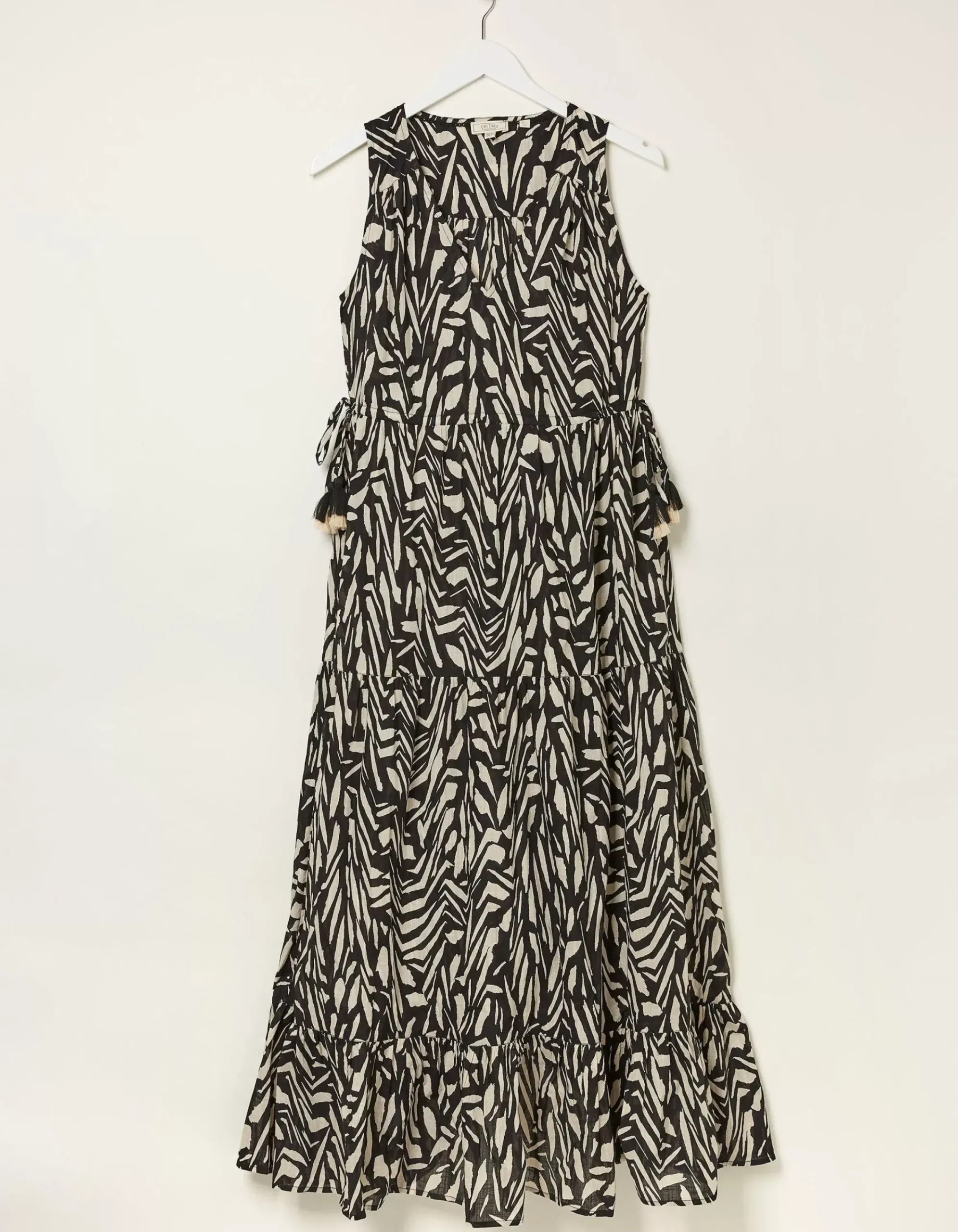 Women FatFace Dresses|Avery Paint Stroke Midi Dress
